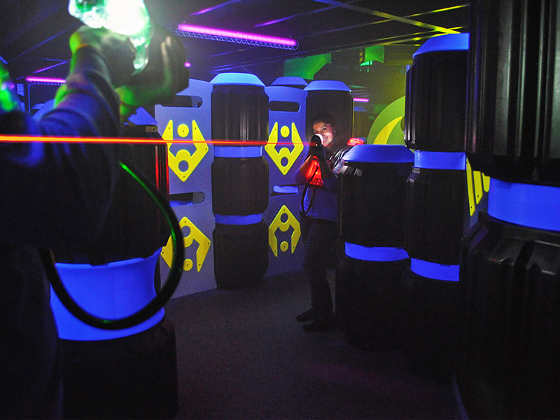 Laser Tag  Boomers Vista